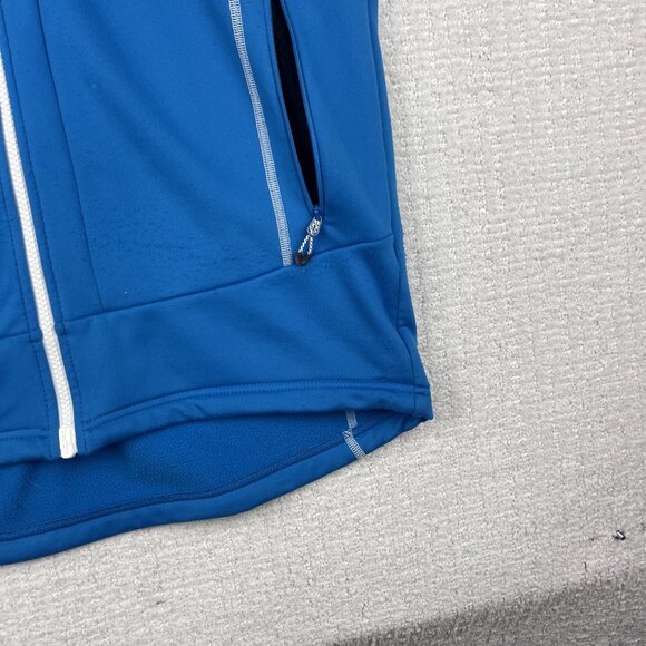 EIDER France Soft Shell Vest Light weigh Windbreaker Men's M Blue Hiking Read* - Picture 5 of 16